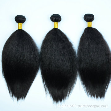 Factory Direct Whole Sale Synthetic Hair Extension Bundles Kinky Straight